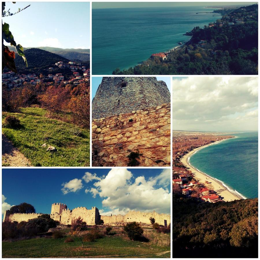 Helena Apartments Paralia Panteleimonos Dış mekan fotoğraf